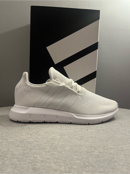 adidas Shoes - Adidas Swift Run 1.0 Cloud White Gold Women's Running Shoe Size 8.5 IE7480